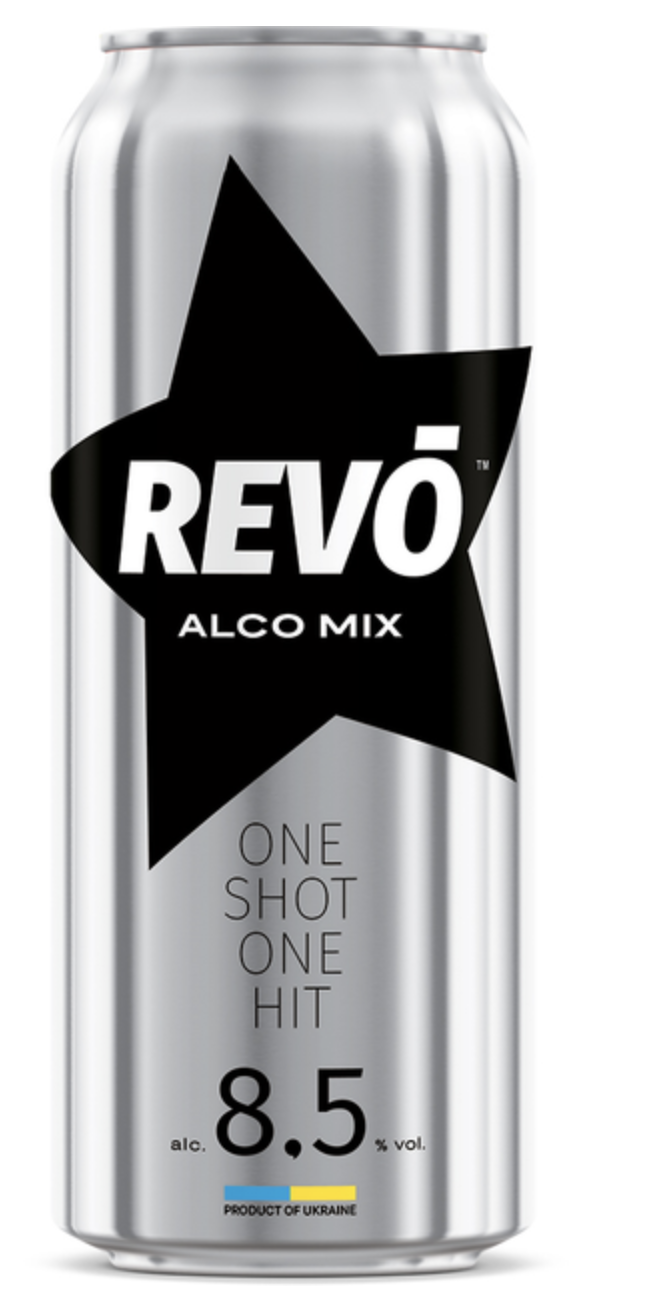 Напій Revo Alco Energy с/а енергетичний 8.5% 0.5 л з/б